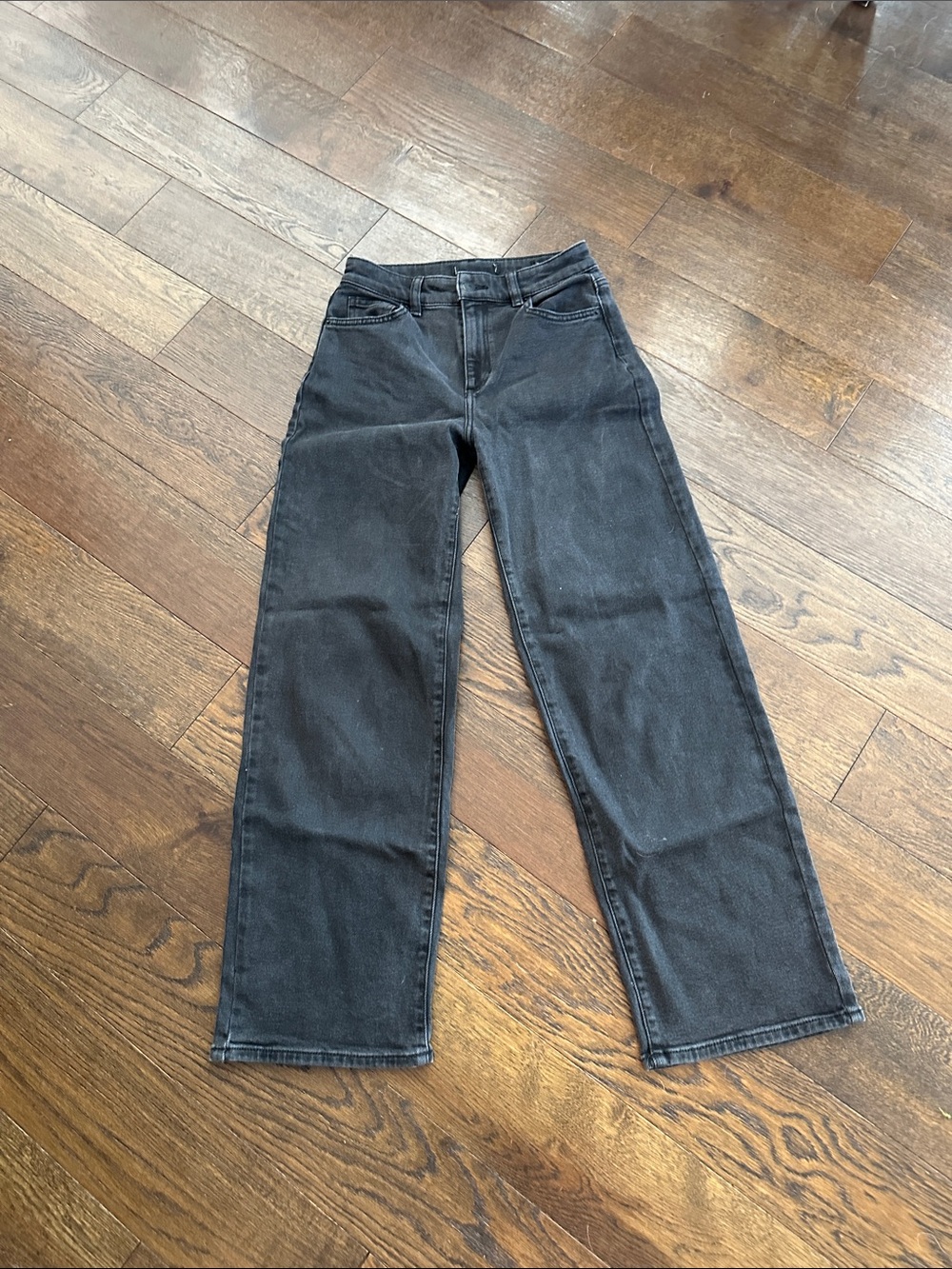 Joe Fresh Black Straight Leg Jeans